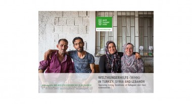 Brochure Welthungerhilfe in Turkey, Syria & Lebanon